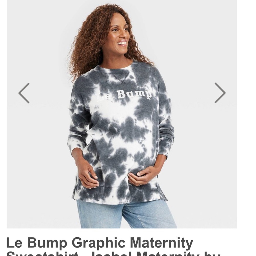 Like new worn twice Tie dye Isabel Maternity sweatshirt